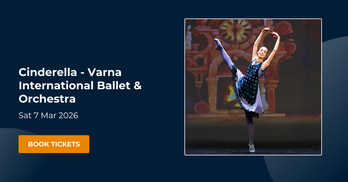 Cinderella - Varna International Ballet & Orchestra event image at New Theatre Cardiff, Park Place, Cardiff