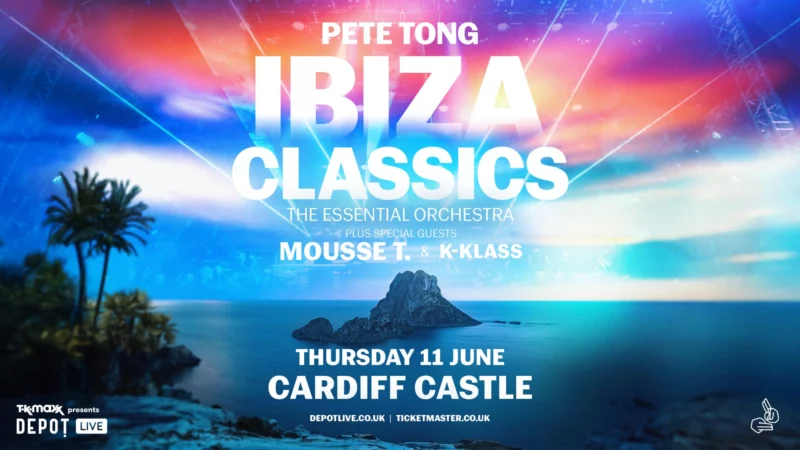 Pete Tong Ibiza Classics event image at Cardiff Castle, Castle Street, Cardiff, CF10 3RB