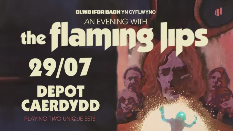 The Flaming Lips event image at DEPOT Warehouse, Unit 8, Curran Road (Off Dumballs Road), Cardiff, CF10 5DF
