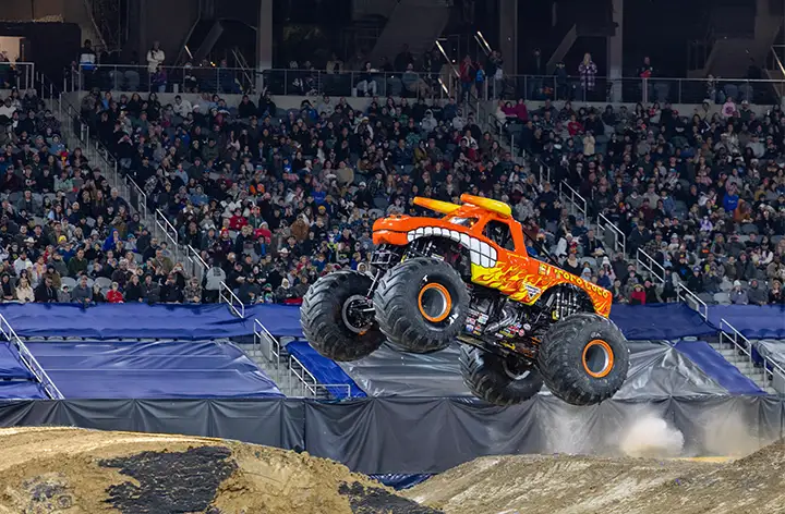 Monster Jam 2026 event image at Principality Stadium, Westgate Street, Cardiff