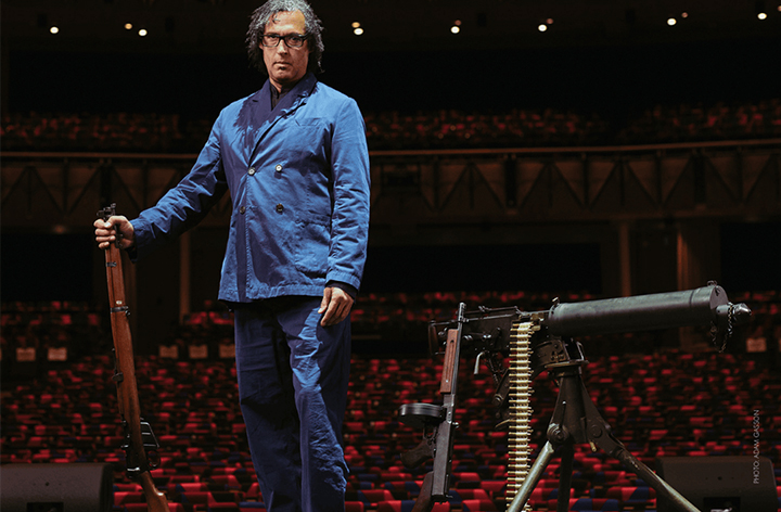David Olusoga | A Gun Through Time event image at New Theatre Cardiff