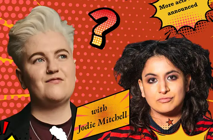 Cardiff Queer Comedy with Jodie Mitchell event image at The Queer Emporium, 2 Royal Arcade, Cardiff