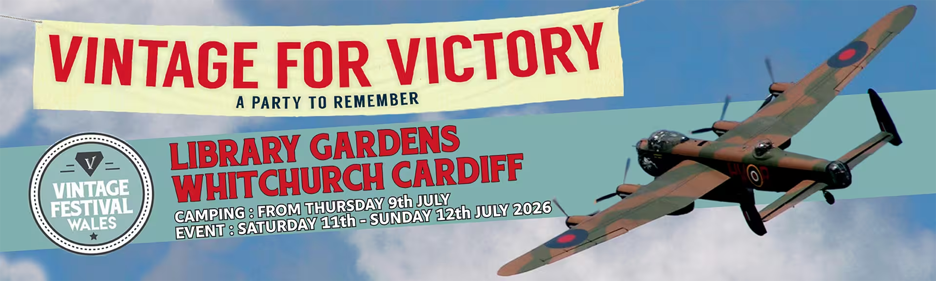 Vintage For Victory, Vintage Festival Wales 2026