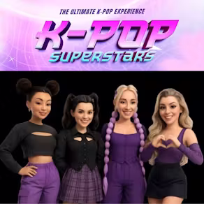 K-POP Superstars @ Luna Live Lounge, Bridgend