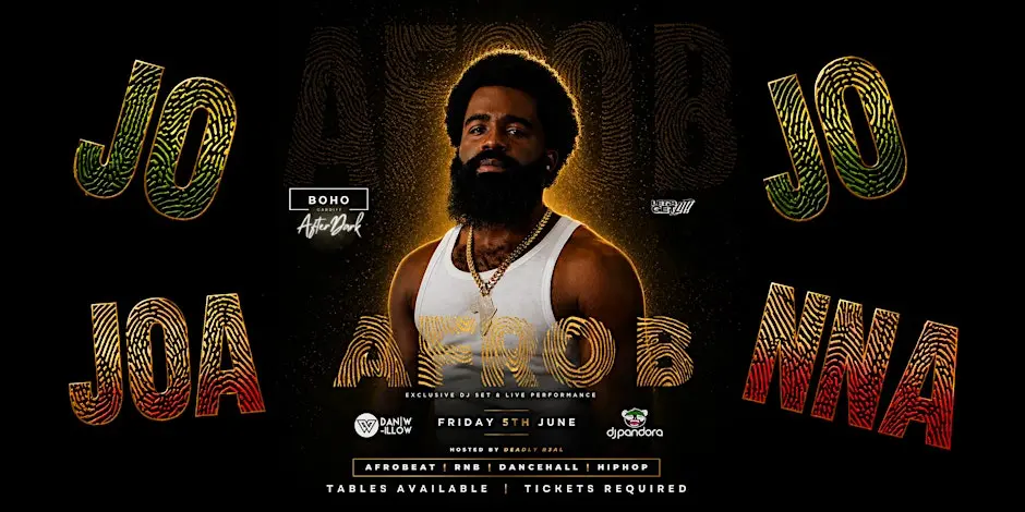 Afro B (Live) @ Boho Cardiff 05/06/26