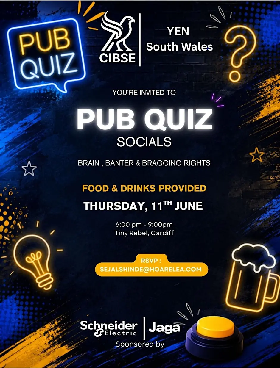 CIBSE YEN South Wales Pub Quiz Social