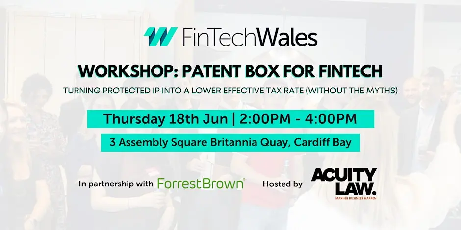 Patent Box for FinTech