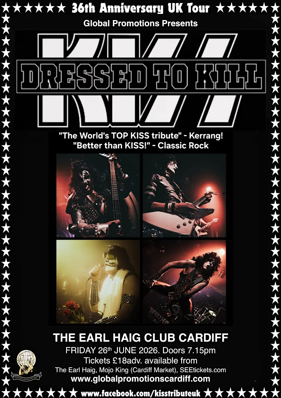 DRESSED TO KILL - The Worlds best tribute to the legendary KISS