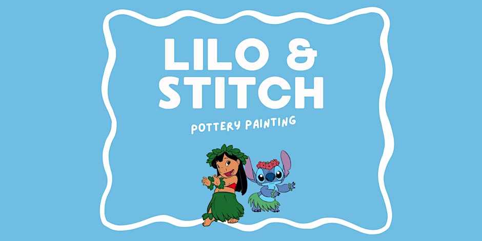 Lilo & Stitch Pottery Painting, The Boneyard