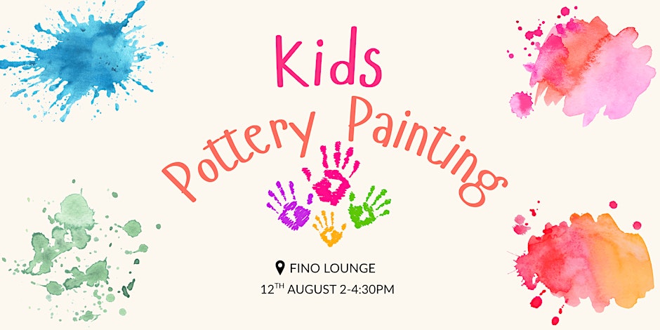 Kids Pottery Painting Fino Lounge