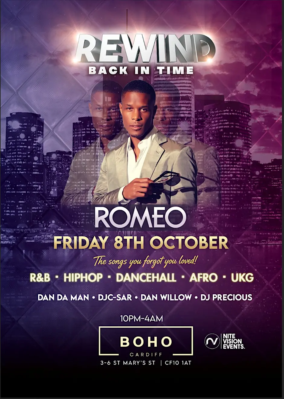 REWIND Cardiff - Presents Romeo So Solid