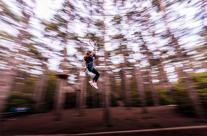 October Half Term at Go Ape Margam