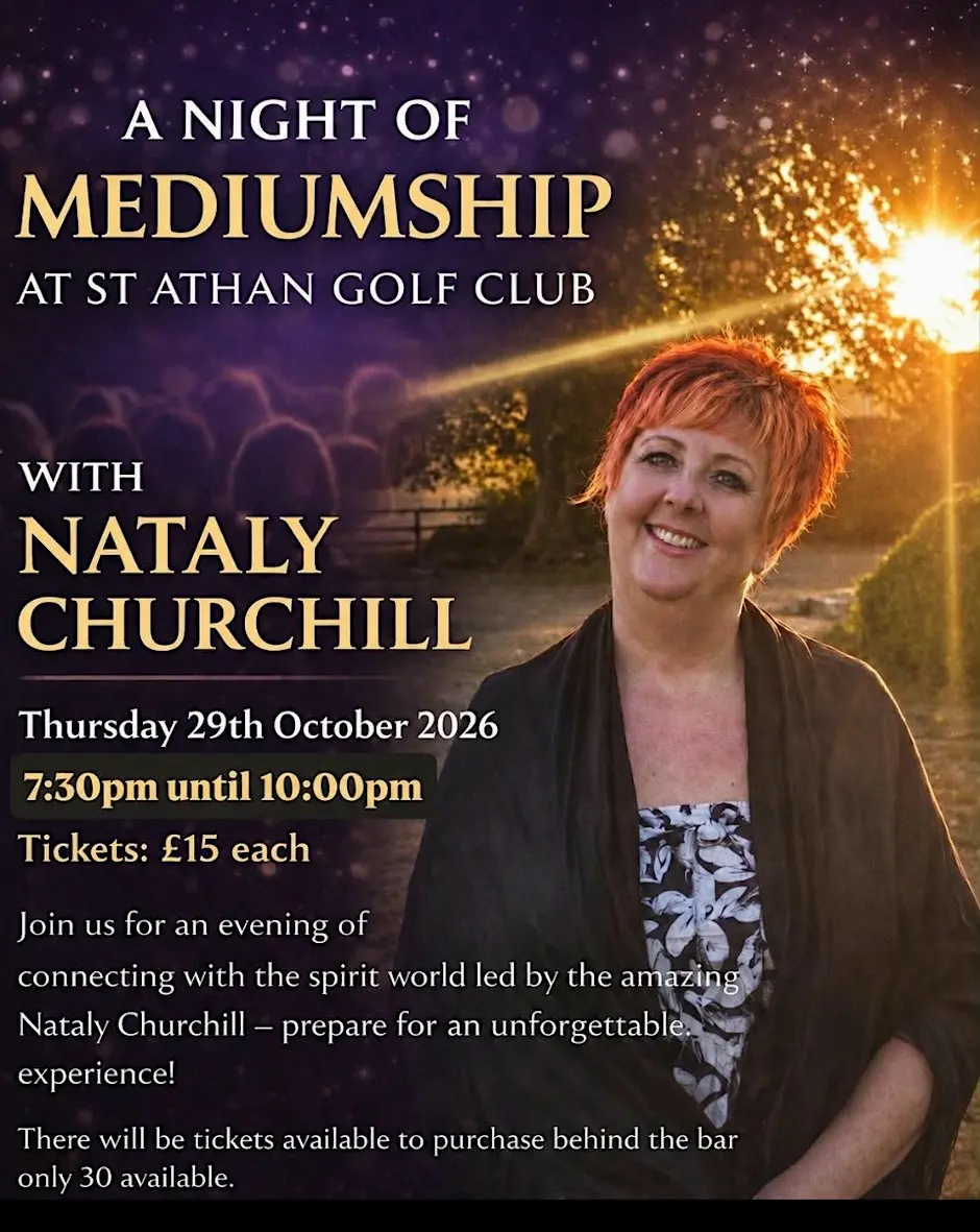 An Evening with Nataly Churchill @ St Athan Golf Club