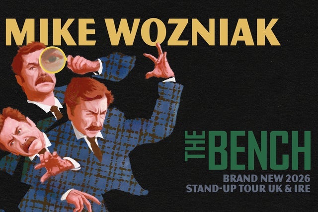 Mike Wozniak: The Bench event image at Cardiff Glee Club, Mermaid Quay, Cardiff