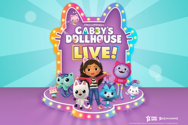 Gabby's Dollhouse Live! event image at Utilita Arena Cardiff, Mary Ann Street, Cardiff